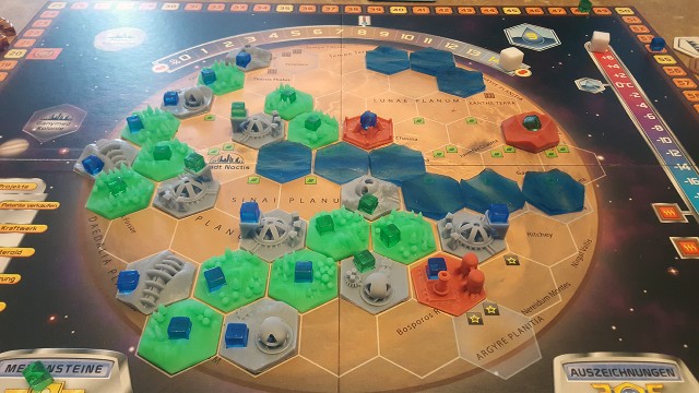 3D Spielplanteile für Terraforming Mars 3D Planteile Terraforming Mars