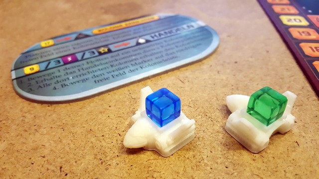 3D Kolonieschiffchen 3D Kolonieschiffchen für Terraforming Mars